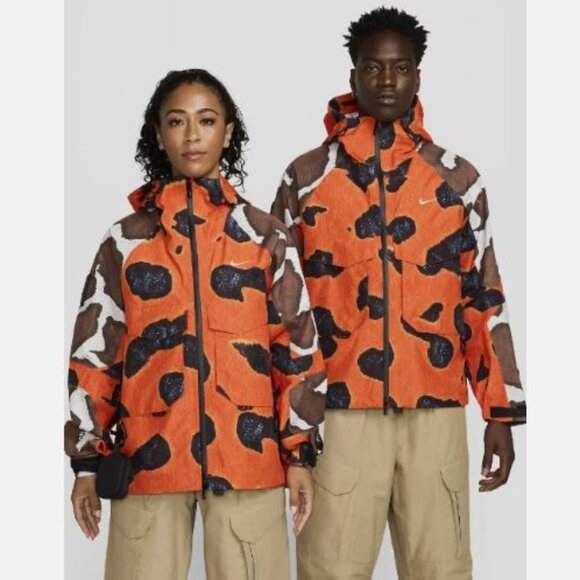 Nike Nocta Opal Deep Cover GORE-TEX Jacket Safety Orange Brand New Size Large - Picture 1 of 4